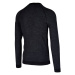 Pánske termo tričko s dlhým rukávom BLIZZARD SHORT CUT-Mens long sleeve, merino wool, anthracite