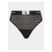 Calvin Klein Underwear Stringové nohavičky 000QF7235E Čierna