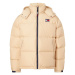 Tommy Jeans Bunda - TJM ALASKA PUFFER béžová