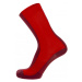 SANTINI Cyklistické ponožky klasické - PURO - červená