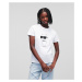 Tričko Karl Lagerfeld Ikonik 2.0 Choupette T-Shirt Biela