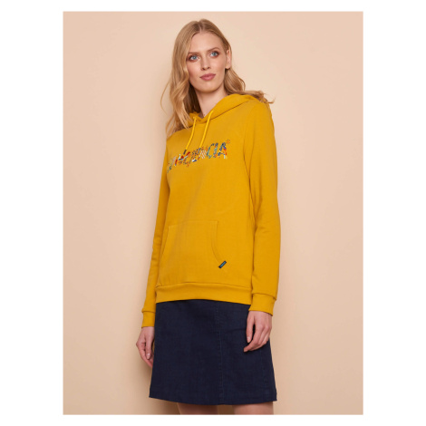 Yellow Womens Hoodie Tranquillo - Women