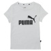 Puma  ESS TEE  Tričká s krátkym rukávom Biela