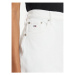 Tommy Jeans Džínsová sukňa Claire DW0DW17991 Biela Regular Fit