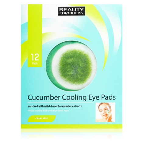 Beauty Formulas Clear Skin Cucumber Cooling regeneračná maska na oči