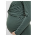 Zelené tehotenské/dojčiace šaty Mama.licious Macy