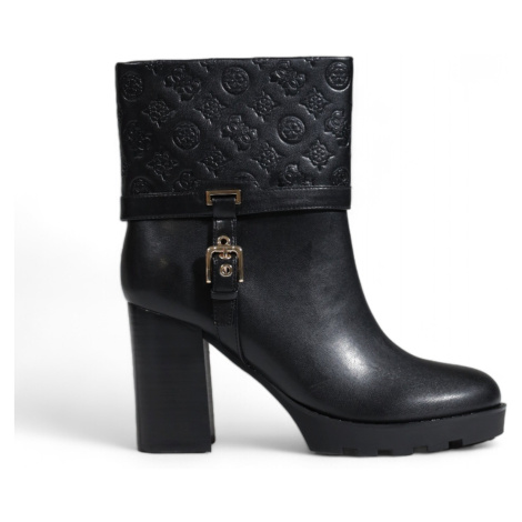 Guess členkové čižmy na podpätku