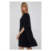 Šaty Lauren Ralph Lauren čierna farba,mini,priliehavá,253855210005