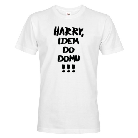 Pánske tričko Harry, idem do domu!!! Tričko z filmu Sám doma