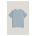 TRIČKO GANT REG MAGNOLIA EMBROIDERY SS T-SHIRT DOVE BLUE