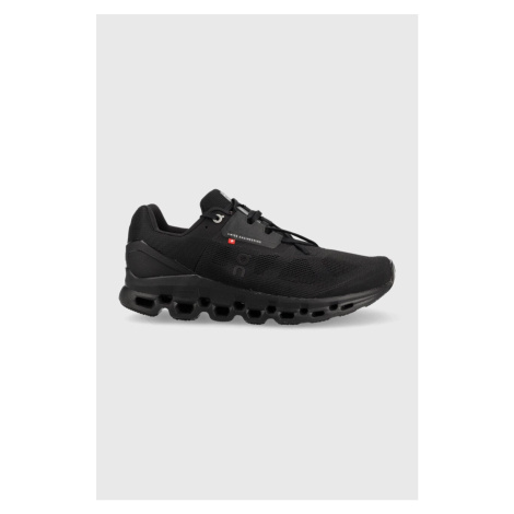 Bežecké topánky On-running Cloudstratus 3999214-214, čierna farba, 3999214