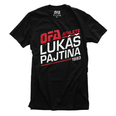 Octagon Fighting Academy tričko Lukáš Pajtina Čierna