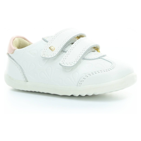topánky Bobux Sprite Embossed White Seashell Step Up 22 EUR