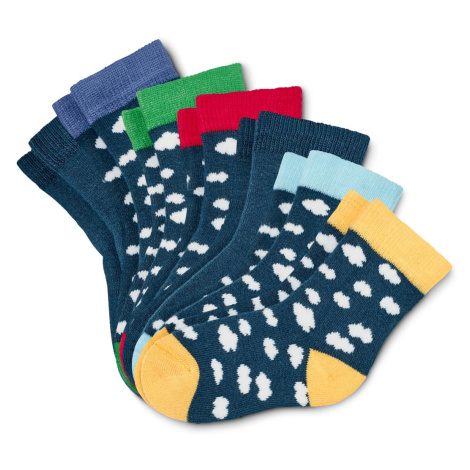 Detské ponožky z biobavlny, 7 párov Tchibo