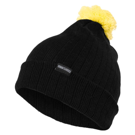 Bobble Beanie - Black Urban Classics