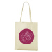 Plátená taška s potlačou ženského tela - skvelý darček pre ženy