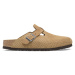 Birkenstock Boston BS Suede Embossed Narrow Fit