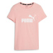 Puma ESS LOGO TEE G Dievčenské tričko, ružová, veľkosť