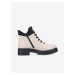 Zimná obuv pre ženy Rieker - béžová, čierna