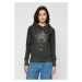 Women's charcoal One Line Fruit Hoody