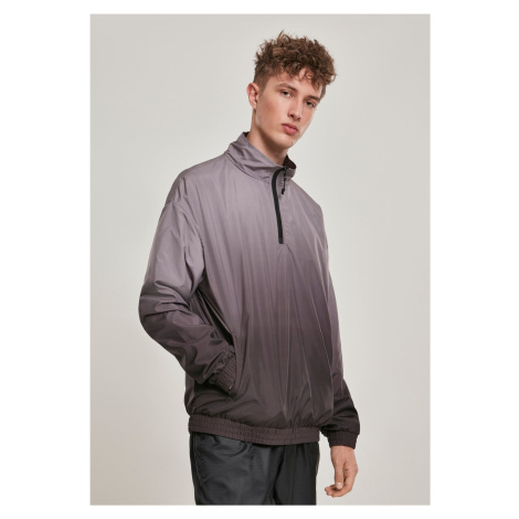 Gradient Pull Over Jacket Black/Grey Urban Classics