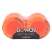 Exway X1 kolečka přední 85mm ORANŽOVÉ - pár