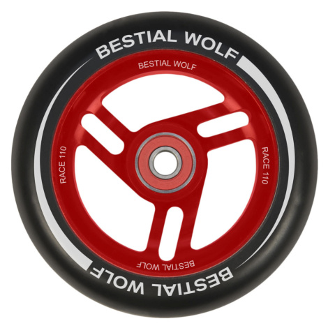 Kolečko Bestial Wolf Race 110 mm černo červené