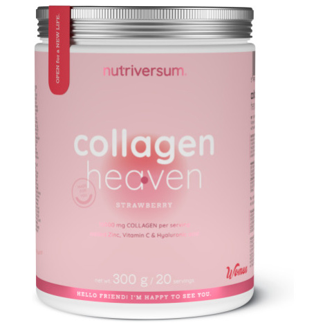 Nutriversum - WOMEN - COLLAGEN HEAVEN 300 g - Príchuť malina