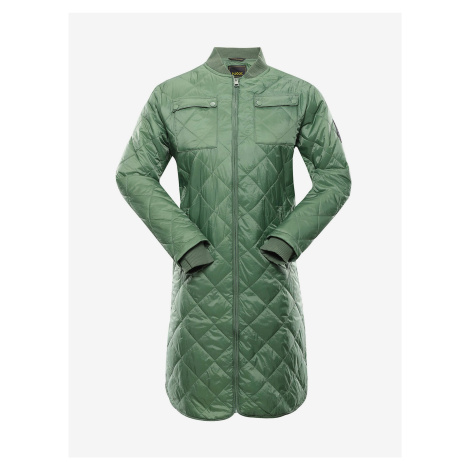 Trenčkoty a ľahké kabáty pre ženy NAX - zelená