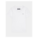 Tommy Hilfiger Tričko Boys Basic Vn Knit S/S KB0KB04142 Biela Regular Fit