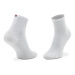 Tommy Hilfiger Súprava 2 párov vysokých dámskych ponožiek 701218400 Biela