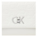 Calvin Klein Kabelka Re-Lock Ew Cony Crossbody-Emb Mn K60K610919 Écru