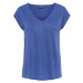 Pieces Dámske tričko PCKAMALA Comfort Fit 17095260 Mazarine Blue XS