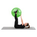 Gymnastická lopta s pumpou 75cm - zelená