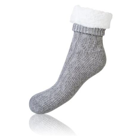 Bellinda EXTRA WARM SOCKS - Extrémne teplé ponožky - sivá