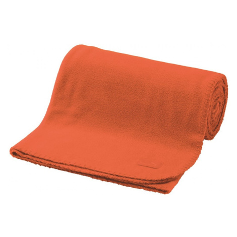 Deka Easy Camp Fleece Blanket Farba: oranžová