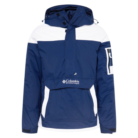 COLUMBIA Outdoorová bunda 'Challenge'  námornícka modrá / biela