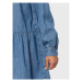 Tommy Jeans Džínsové šaty Chambray DW0DW15022 Modrá Regular Fit