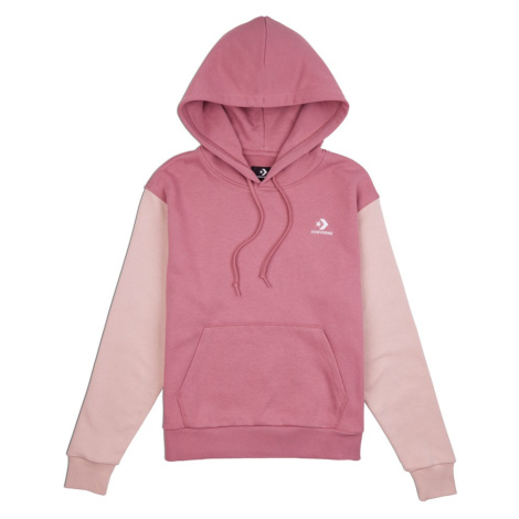 Old Pink Womens Sweatshirt Converse French Terry - Women