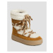 Dámske Semišové Zimné Topánky Moon Boot Ltrack Shearling Hnedé