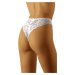 Dámská tanga model 17672084 White - Wol-Bar