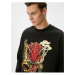 Koton House Of The Dragon Oversize Sweatshirt Licensed Printed