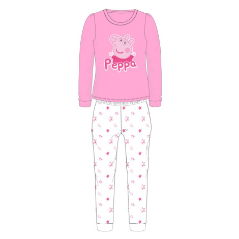 Dievčenské flísové pyžamo PEPPA PIG Coral E plus M