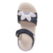 Geox J S.HAITI G. A Juniorské dievčenské sandále, tmavo modrá, veľkosť
