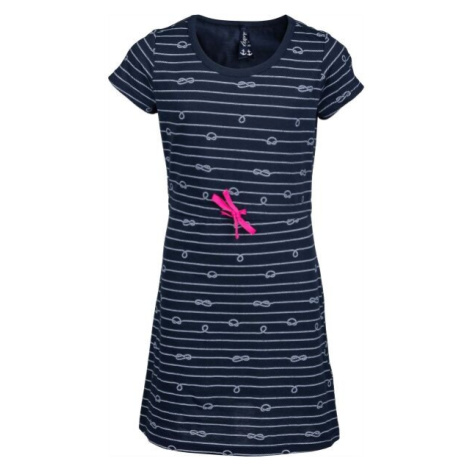 Modré dievčenské športové šaty