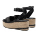 Pepe Jeans Espadrilky Witney Cross PLS90669 Čierna