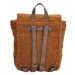 Beagles Hnedý huňatý vintage batoh „Bear“ 12L