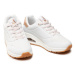 Skechers Sneakersy Uno Shimmer Away 155196/WHT Biela