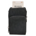 Dámska kabelka na telefón / peňaženka s popruhom cez rameno Beagles Marbella - čierna - na výšku