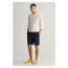 SVETER GANT COTTON PIQUE C-NECK EGGSHELL